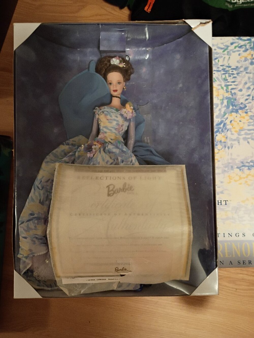 Vintage Renoir Reflection of Light Collectible Barbie